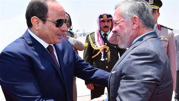 السيسي وملك الأردن