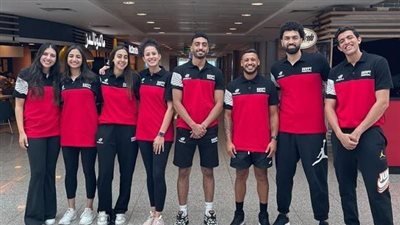 بعثة منتخبي مصر رجال وسيدات 3x3 تتوجه إلى بلجيكا للمشاركة في كأس العالم