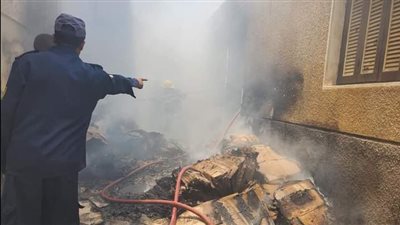 إصابة 3 مدرسين في حريق نشب بمدرسة بالمنيا 