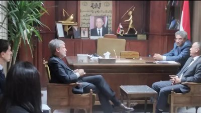 أمين الأعلى للآثار يجتمع مع سفير إيطاليا بالقاهرة لمناقشة مجال العمل الأثري بين البلدين