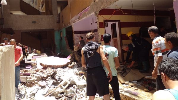 انفجار ماسورة غاز