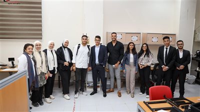 وكالة الفضاء المصرية تستضيف وفدا من جامعة الجلالة