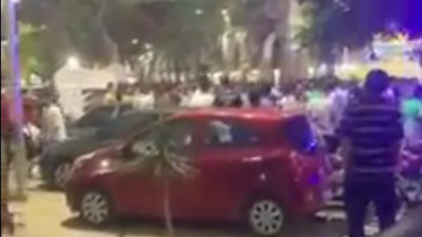 جانب من الحادث 