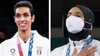 سر اختيار فريال أشرف وسيف عيسى لحمل علم مصر بافتتاح ألعاب البحر المتوسط 