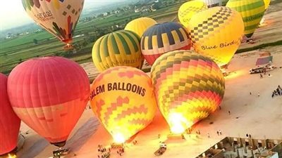 بعد توقف 4 أيام متتالية بسبب الرياح الزائدة.. عودة أول 15 رحلة بالون طائر في الأقصر