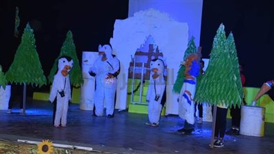 ثقافة المنيا تقيم العرض المسرحي 