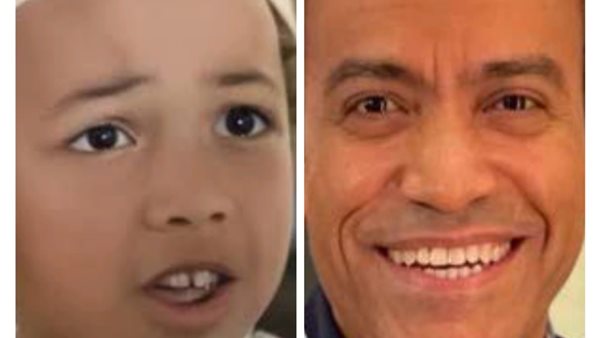 سامح حسين والطفل