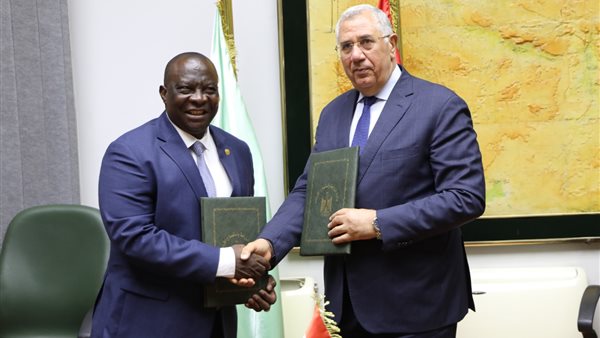 وزيرا الزراعة المصري