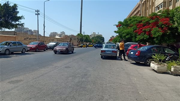 الشارع الذي شهد الحادث