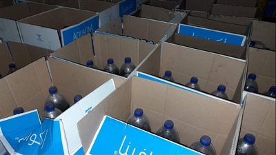 ضبط 9 أطنان مياه غازية مخالفة لشروط التخزين بشرم الشيخ