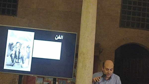 محمود التميمي أثناء