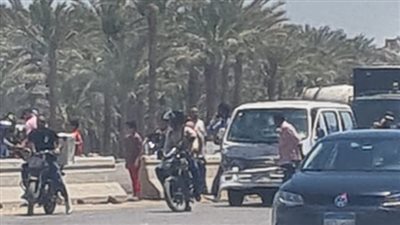 بينهم 4 أطفال.. إصابة 17 شخصا في حادث تصادم 3 سيارات بطريق المحور