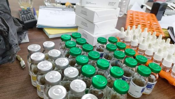 الأدوية المضبوطة