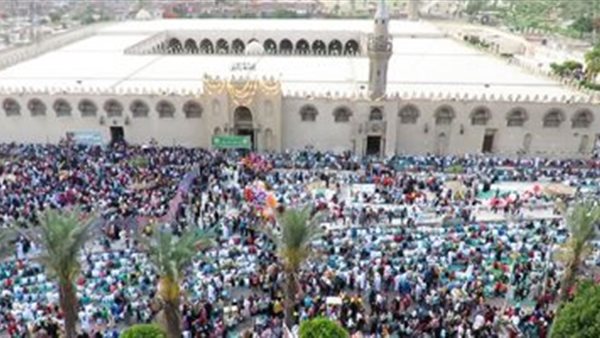 صلاة العيد من مسجد