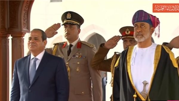 استقبال السيسي