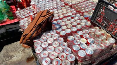 ضبط 800 عبوة مشروبات غازية غير صالحة للاستخدام الآدمي بشرم الشيخ