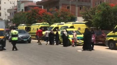 بسبب سقوط سقف عقار.. تفاصيل إصابة 35 طالبا أثناء درس خصوصي بـ كفر الشيخ | بث مباشر 