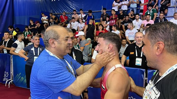 عمرو رضا لاعب المصارعة