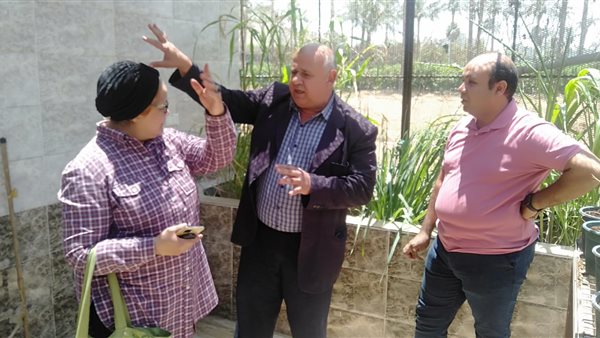 افتتاح صوبة لإنتاج