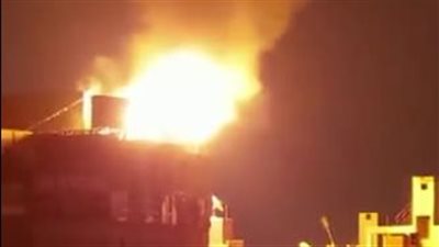 السيطرة على حريق في غرفة من الخشب أعلى برج سكني ببورسعيد