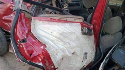 مصرع وإصابة 4 أشخاص من أسرة واحدة في حادث تصادم بالبحيرة