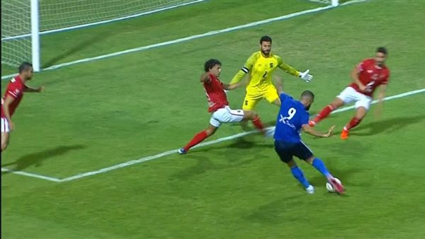 جانب من مباراة الأهلي