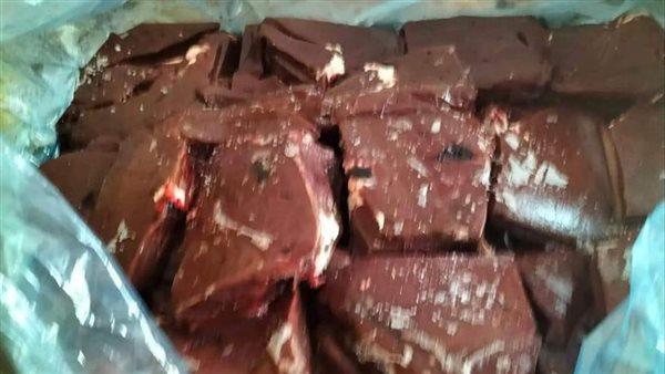 جانب من المضبوطات