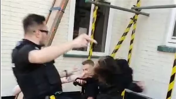 جانب من مقطع الفيديو