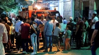 انتشال جثتين من ضحايا عقار شرق الإسكندرية المنهار