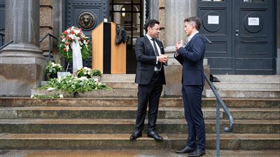 ضحية العنصرية وشهيدة الحجاب.. ألمانيا تحيي ذكرى وفاة مروة الشربينى بحضور وزير العدل والمحامي خالد أبو بكر