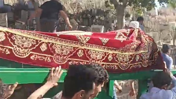 تشييع جثمان الضحية