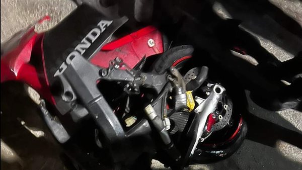 حادث الدراجة النارية