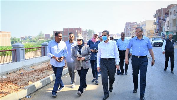 محافظ الغربية يتفقد