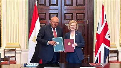 بيان مشترك بين مصر وبريطانيا لتعزيز التعاون الاقتصادي