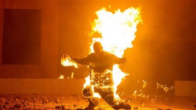 سيدة تحرق زوجها في كرداسة: بيضربني وبيشتم أمي