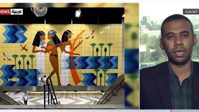 محمود المملوك: هناك تواصل مع الفنان الروسي لتقنين جدارية محطة كلية البنات.. وغادة والي عليها علامات استفهام 