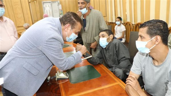 لقاء محافظ المنوفية