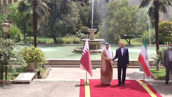 وزير خارجية قطر وإيران