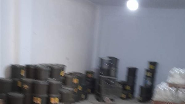 جانب من المضبوطات