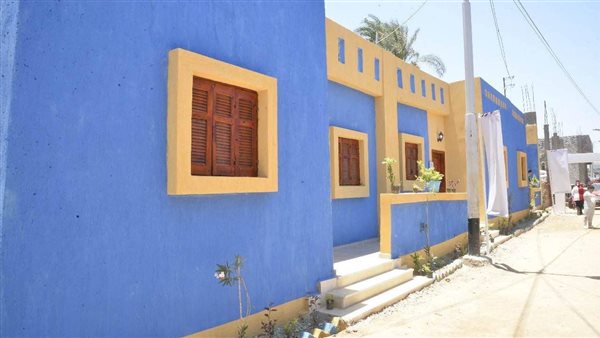 المنازل بعد إعادة