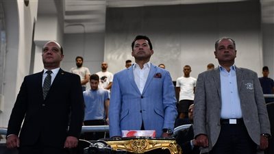 وزير الرياضة يفتتح بطولة إفريقيا للجمباز الفني | صور