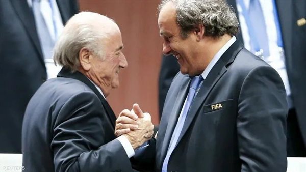 جوزيف بلاتر وميشيل