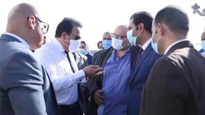 عبدالغفار يتفقد مستشفى وادي النطرون التخصصي بمحافظة البحيرة | صور 