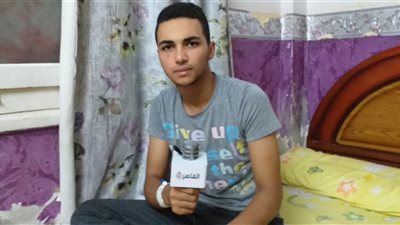 ضحية إلقاء بالونات العيد: كنت بعمل خير ومش ندمان | صور