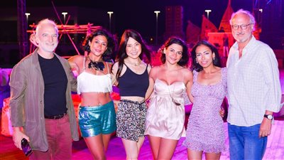 سفراء أوروبا ورعاياهم في احتفالية العيد ب palapa العلمين الجديدة بأجواء افريقية عالمية| صور