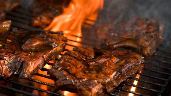 اللحم المشوي