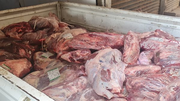 ضبط لحوم فاسدة 