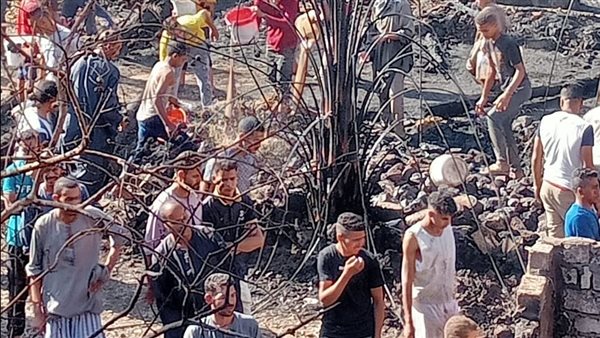 اندلاع حريق في عدد