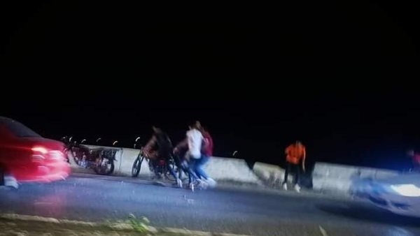 إصابة شاب في حادث