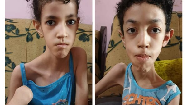 الطفلان جمال ومريم